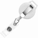 Ретрактор ATTACH NEW с ушком под ленту, белый