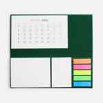 Календарь настольный GRADE, зеленый