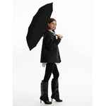 Зонт складной CLOUDBURST в подарочной упаковке, черный