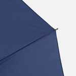 Складной зонт DOME DOUBLE с двойным куполом, темно-синий