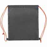 Детский рюкзак NOVICE, серый с оранжевым