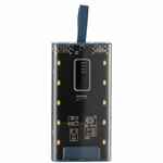 Аккумулятор TRELLIS FLAT 10000 мАч, синий