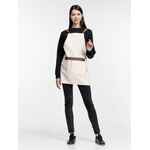 Фартук SETTLE IN, светло-бежевый (молочный)