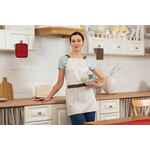 Фартук SETTLE IN, светло-бежевый (молочный)