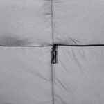 Пуховик унисекс KAPSULA, серый, размер M/L