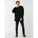 Джемпер оверсайз унисекс STATED в сумке, черный, размер L/XL