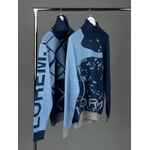 Свитер на заказ TRICKSY NET REGLAN, полушерсть, размер XXL