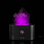 Увлажнитель-ароматизатор с имитацией пламени FUEGO VER.2, черный