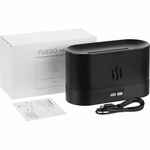 Увлажнитель-ароматизатор с имитацией пламени FUEGO VER.2, черный