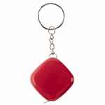 Брелок с рулеткой METRIC, красный