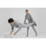 Куртка с капюшоном унисекс BEGI, серая, размер S