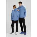 Куртка с капюшоном унисекс BEGI, синяя, размер S