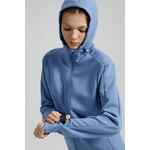 Куртка с капюшоном унисекс BEGI, синяя, размер S