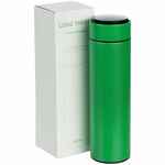 Смарт-бутылка с заменяемой батарейкой LONG THERM, зеленая