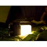 Кемпинговый фонарь-лампа аккумуляторный YOL, черный