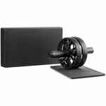 Ролик для пресса с ковриком PRESSWORK, черный