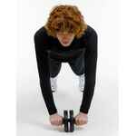 Ролик для пресса с ковриком PRESSWORK, черный