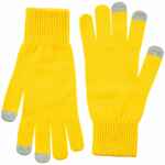 Перчатки сенсорные URBAN FLOW, желтые, размер S/M