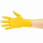 Перчатки сенсорные URBAN FLOW, желтые, размер S/M