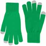 Перчатки сенсорные URBAN FLOW, зеленые, размер S/M