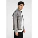 Куртка джинсовая O3, серая, размер XS/S