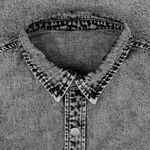 Куртка джинсовая O3, серая, размер XS/S