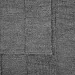 Плед ROMBUS, серый меланж