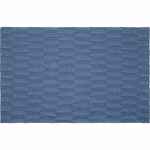 Плед ROMBUS, синий меланж (джинс)