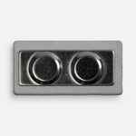 Значок MAGNET MATTO, серебристый глянцевый