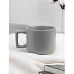 Чашка JUMBO в коробке матовая, светло-серая