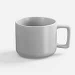 Чашка JUMBO в коробке матовая, светло-серая