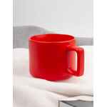 Чашка JUMBO в коробке матовая, красная