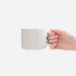 Чашка JUMBO в коробке матовая, белая