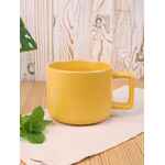 Чашка JUMBO в коробке матовая, желтая