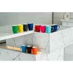 Кружка GOOD MORNING с покрытием софт-тач, VER.2, ярко-розовая (фуксия)