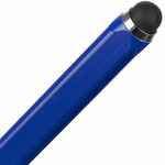 Вечный карандаш QUARTA со стилусом и уровнем, синий