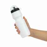 Бутылка для велосипеда BIKESCAPE, белая с черным