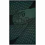 Плед SERPENTICA, черный с люрексом