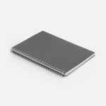 Блокнот на пружине NOVALIS, черный