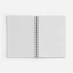 Блокнот на пружине NOVALIS, черный