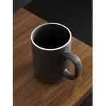 Кружка MUGFUL, темно-серая (графитовая)