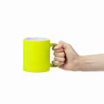 Кружка COLORIDO, желтый неон