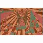 Плед SNAKE YOUR BODY, красный