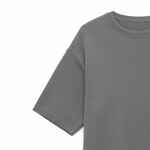 Джемпер с коротким рукавом SILUETTI VOLUMICA, серый, размер XS/S