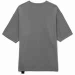 Джемпер с коротким рукавом SILUETTI VOLUMICA, серый, размер XS/S