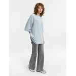 Джемпер с коротким рукавом SILUETTI VOLUMICA, светло-голубой, размер XS/S