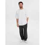 Джемпер с коротким рукавом SILUETTI VOLUMICA, молочно-белый, размер M/L