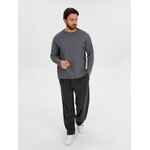 Лонгслив унисекс SILUETTI FUORI, серый, размер S/M