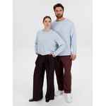 Лонгслив унисекс SILUETTI FUORI, светло-голубой, размер S/M