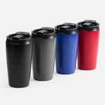 Термостакан с двумя поильниками DUETTA, красный